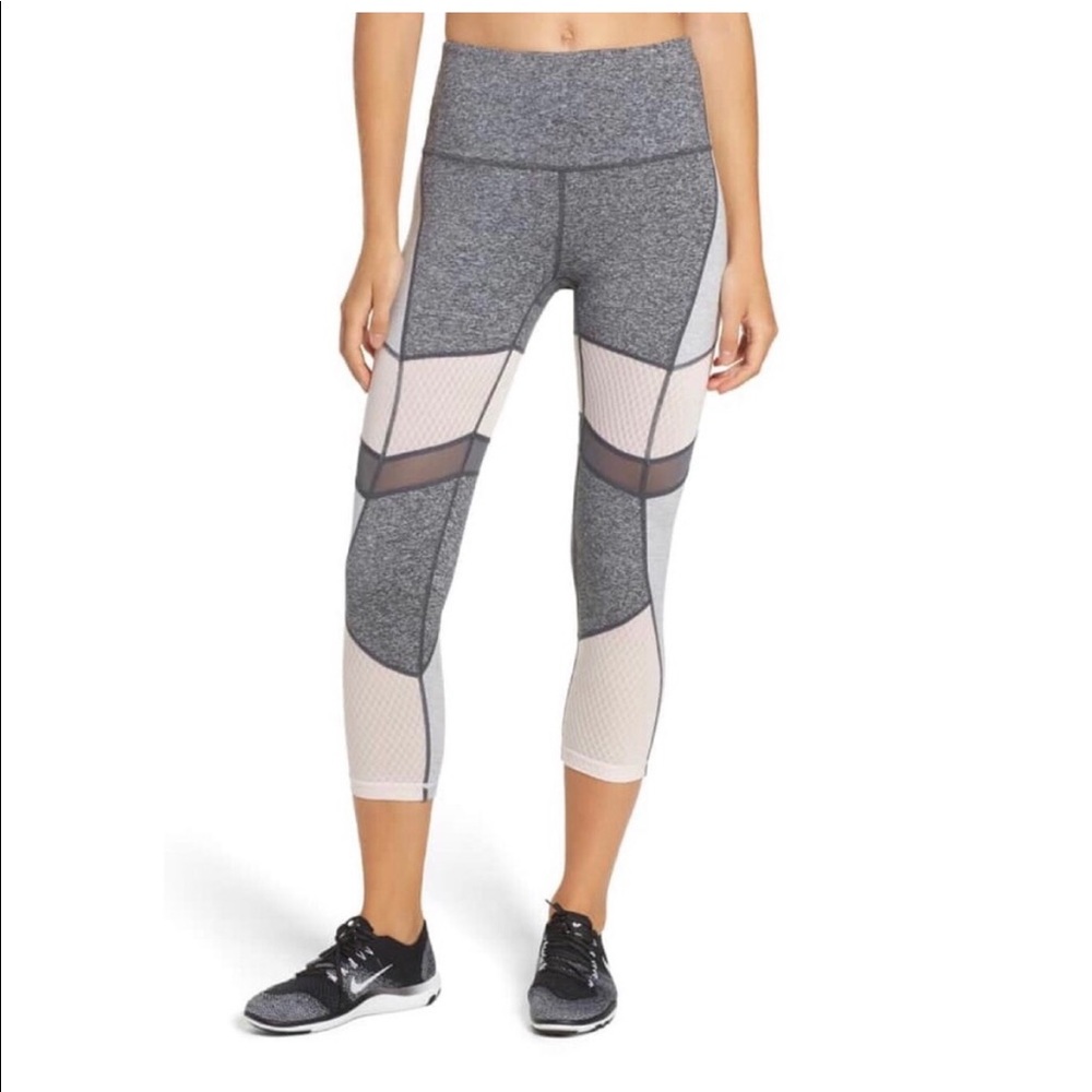 New Zella Turning Point Leggings- Gray